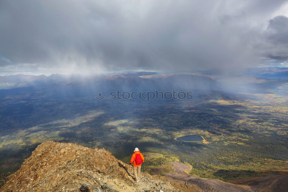 Similar – A photographer takes pictures of the view on Isle of Skye