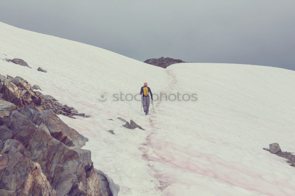 Similar – über`n Gletscher Wolken