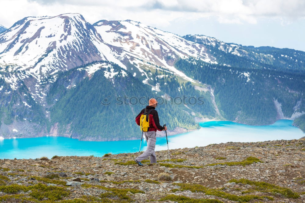 Similar – Image, Stock Photo Adventure in New Zealand