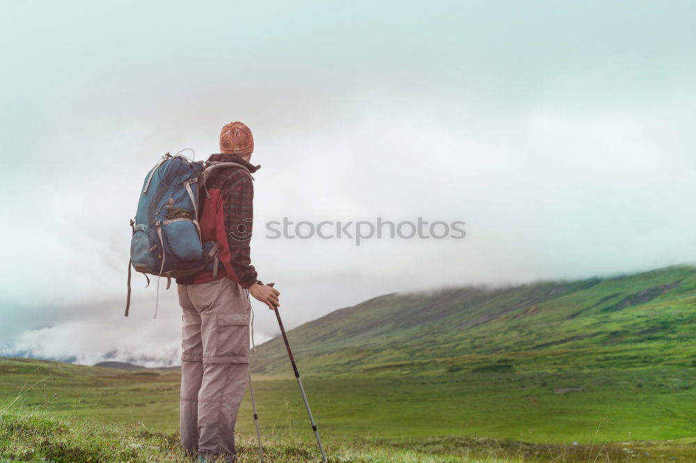 Image, Stock Photo into the mountains