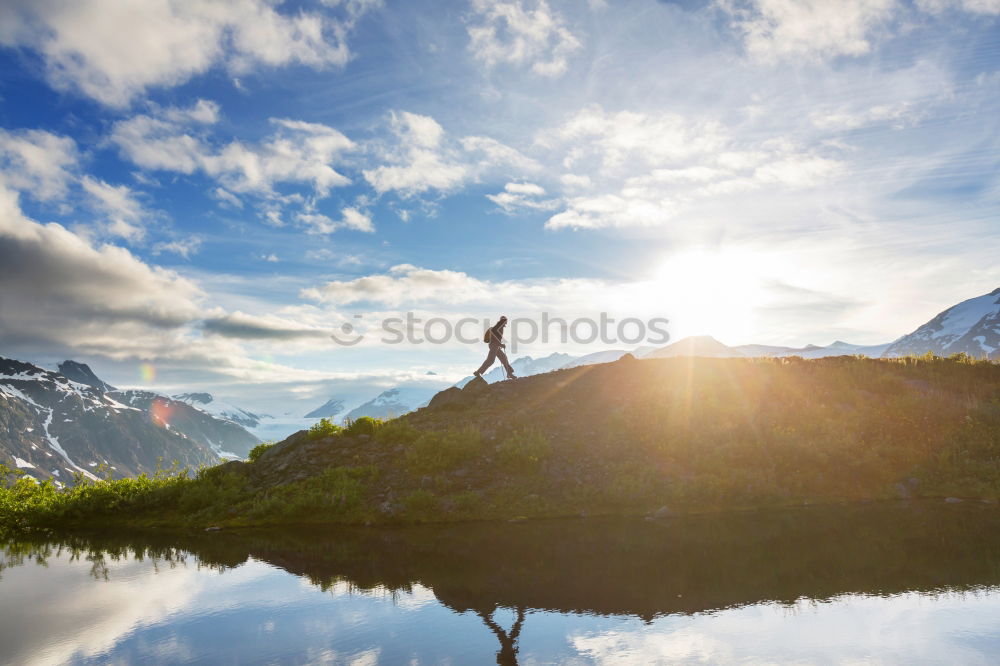 Similar – Image, Stock Photo fair-weather walk