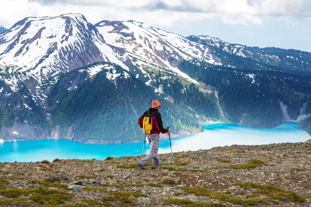 Similar – Image, Stock Photo Adventure in New Zealand