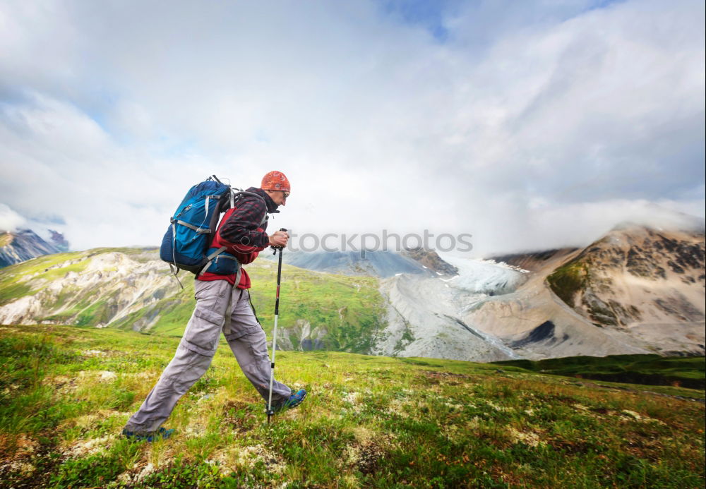 Similar – Image, Stock Photo into the mountains