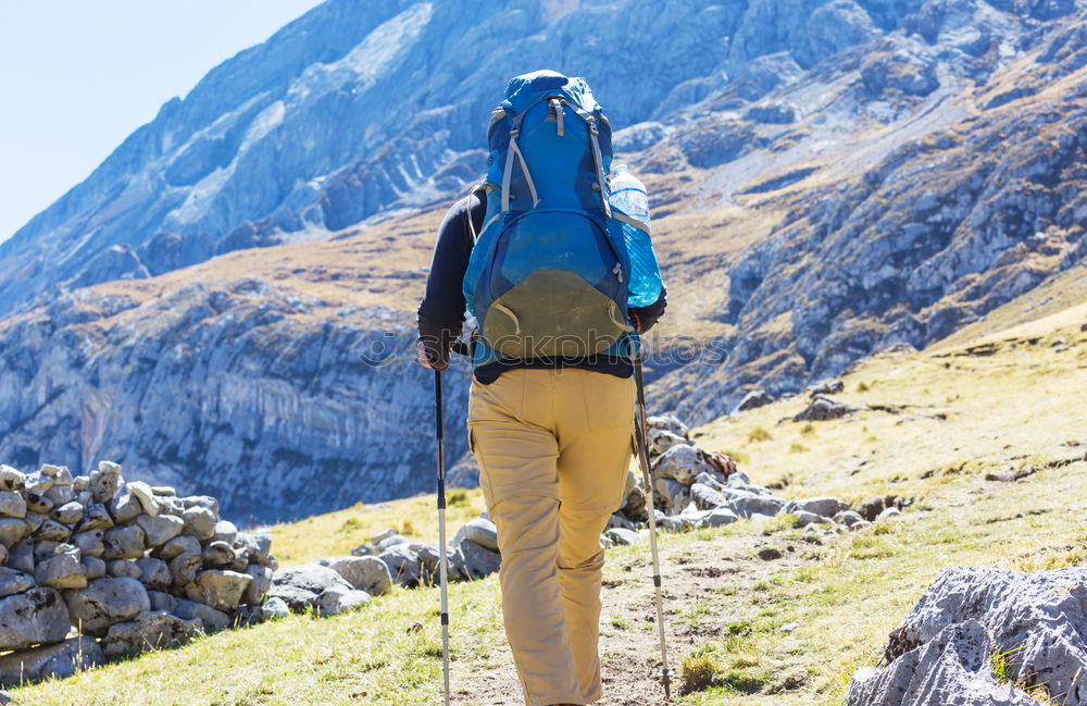 Similar – Image, Stock Photo into the mountains