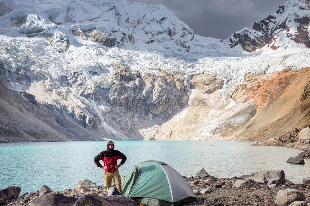 Similar – Image, Stock Photo hiking in norway Landscape