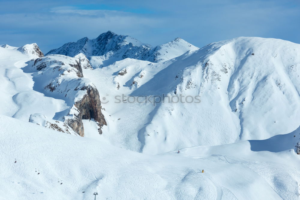 Similar – Foto Bild abgrund Gipfel Wolken