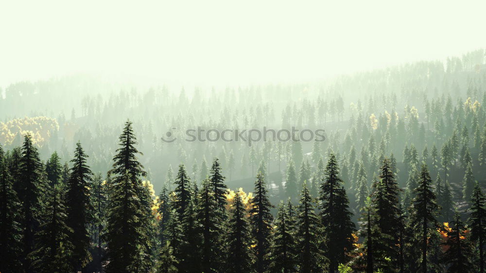 Similar – View from the Unterberg to the foothills of the Alps.