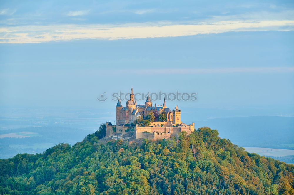 Similar – Image, Stock Photo View of the castle of Hohenzollern