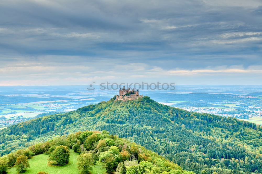 Similar – Image, Stock Photo View of the castle of Hohenzollern