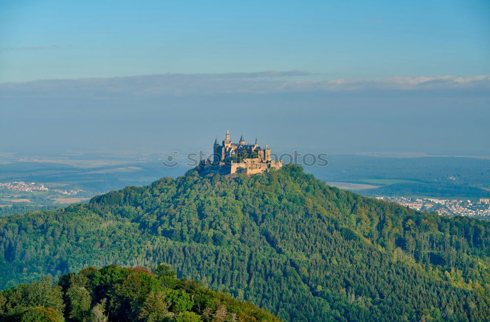 Similar – Image, Stock Photo View of the castle of Hohenzollern