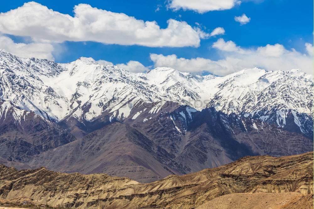 Similar – Image, Stock Photo View of Valley at Manang Village on the Annapurna Circuit