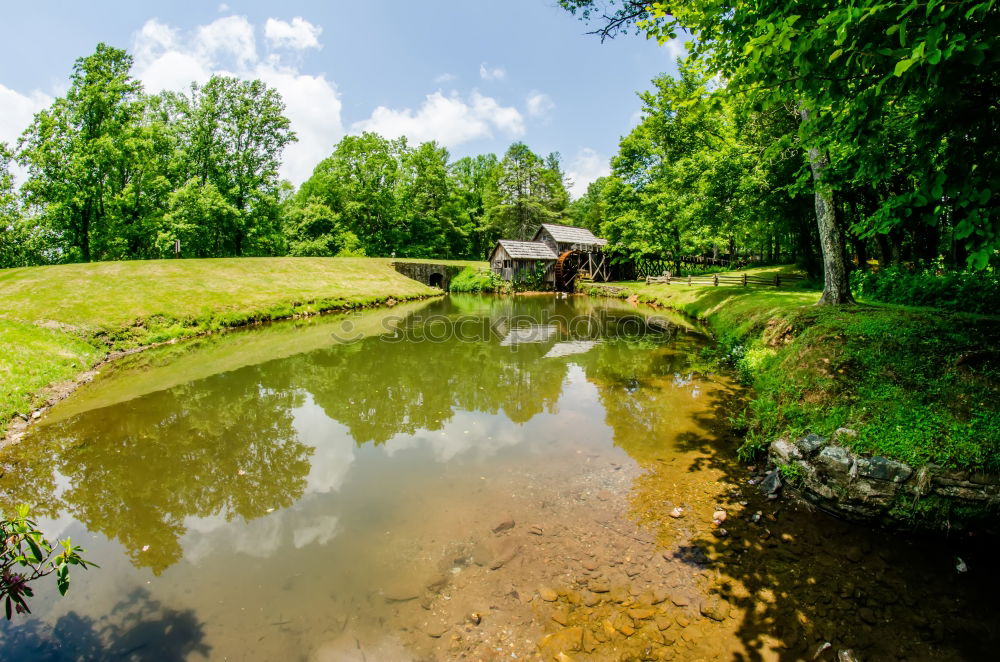 Similar – Image, Stock Photo Building in the Spreewald in Lehde