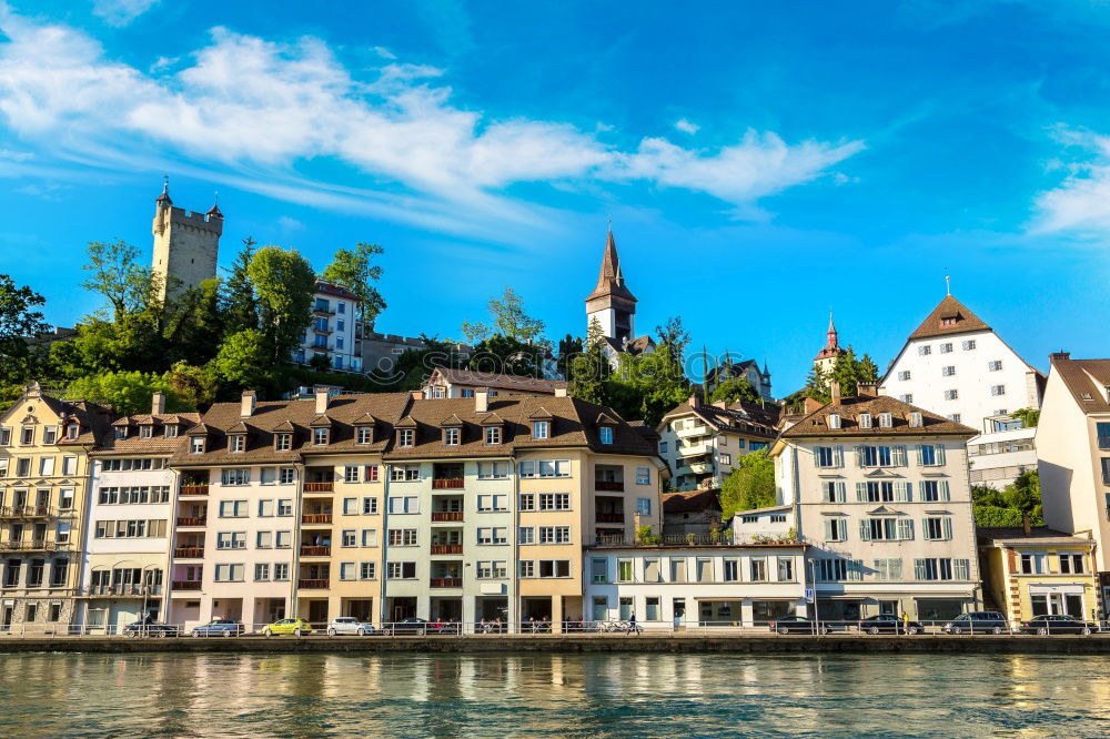 Similar – Image, Stock Photo Cochem on the Moselle