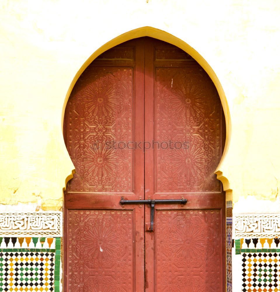 Similar – Image, Stock Photo Ancient door knocker on a wooden door