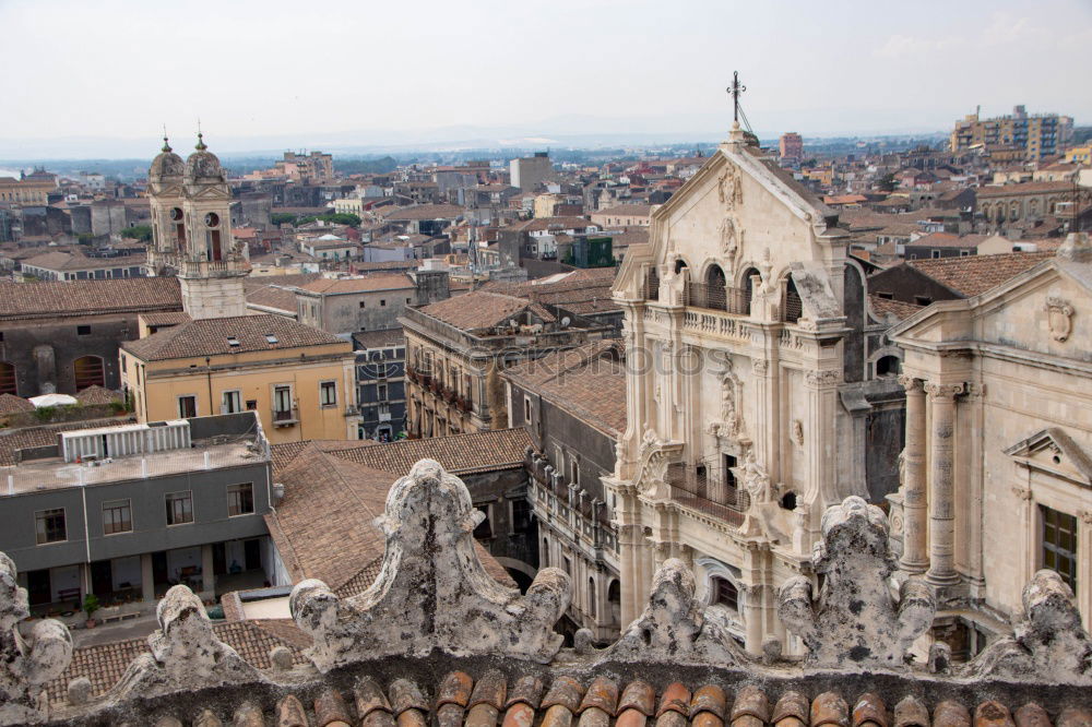 Similar – Image, Stock Photo Panoramic aerial view of Venice with St. Mark’s cathedral domes