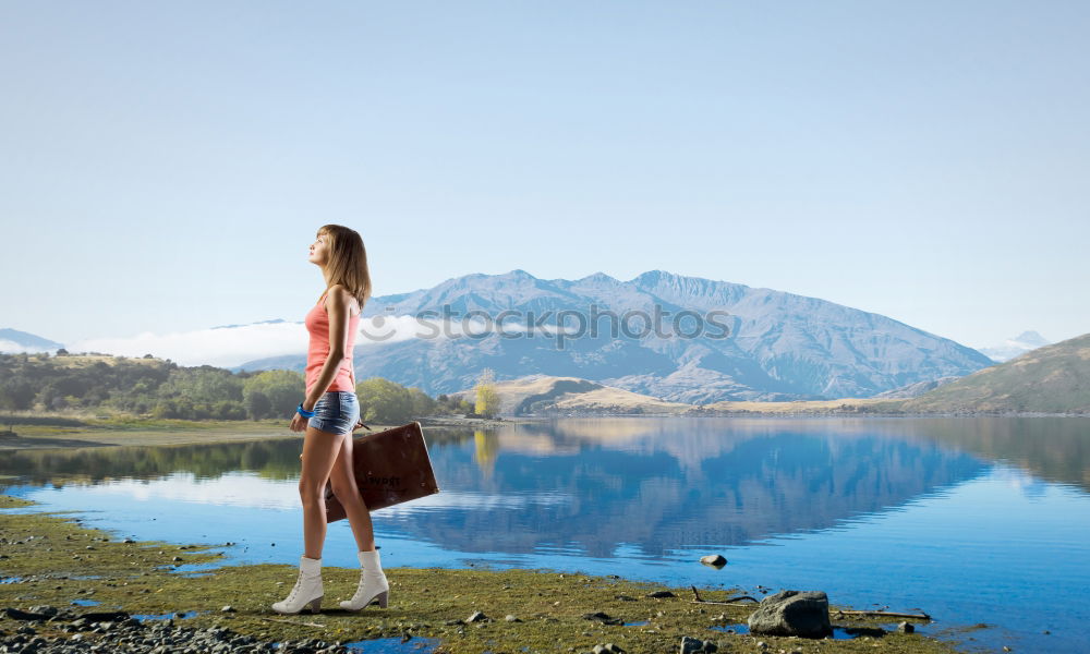 Image, Stock Photo Summer in Tyrol