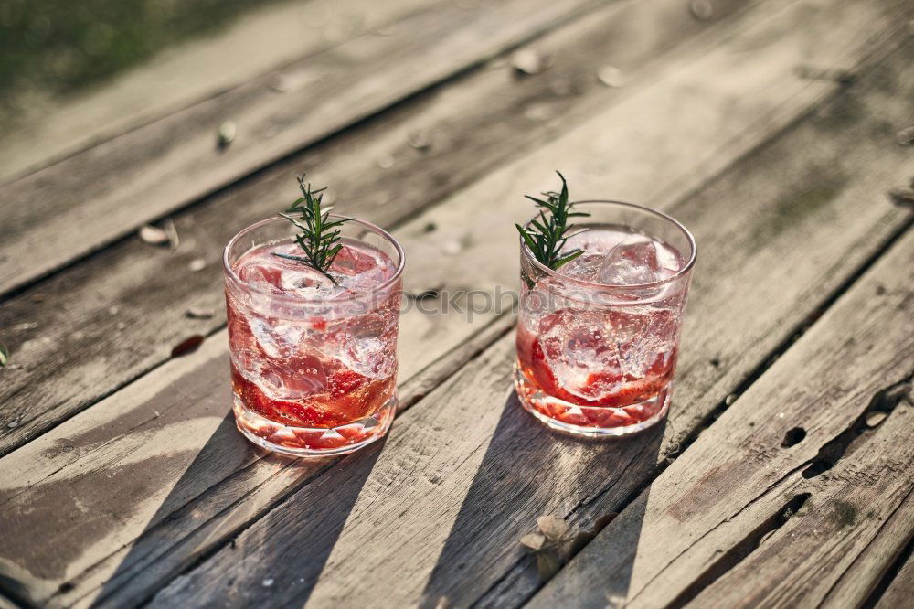 Similar – Image, Stock Photo Watermelon with rosemary and ice cream sticks as a refreshing drink on a silver tray