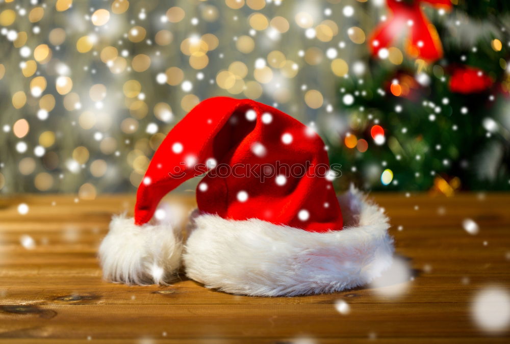 Similar – Image, Stock Photo Teddy bear with Christmas cap