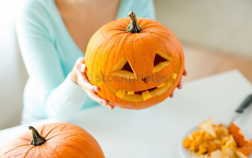 Similar – Pumpkin head jun.