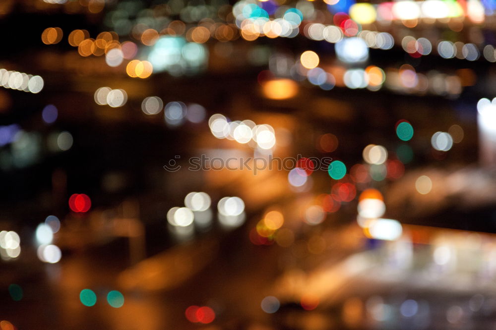 Similar – Image, Stock Photo Wet with rain street through the glass of the bus.