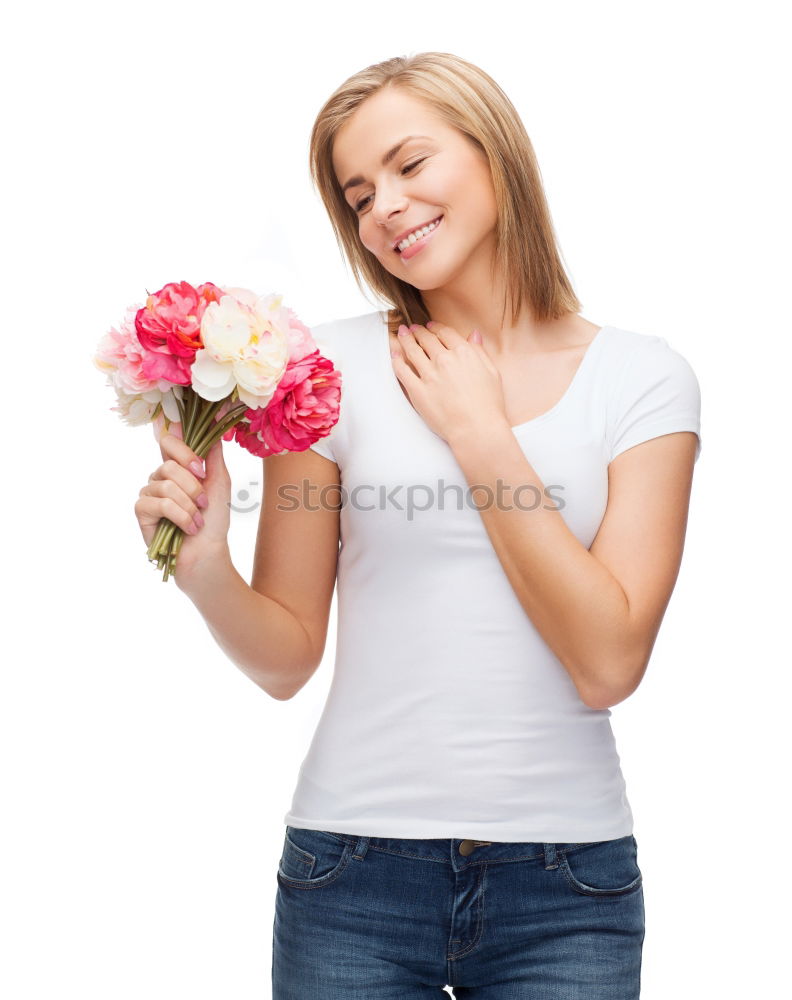 Similar – Image, Stock Photo Spring_08 Feminine