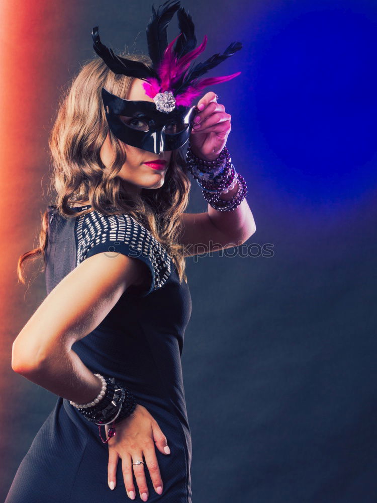 Similar – Image, Stock Photo Woman in dress dancing flamenco on scene