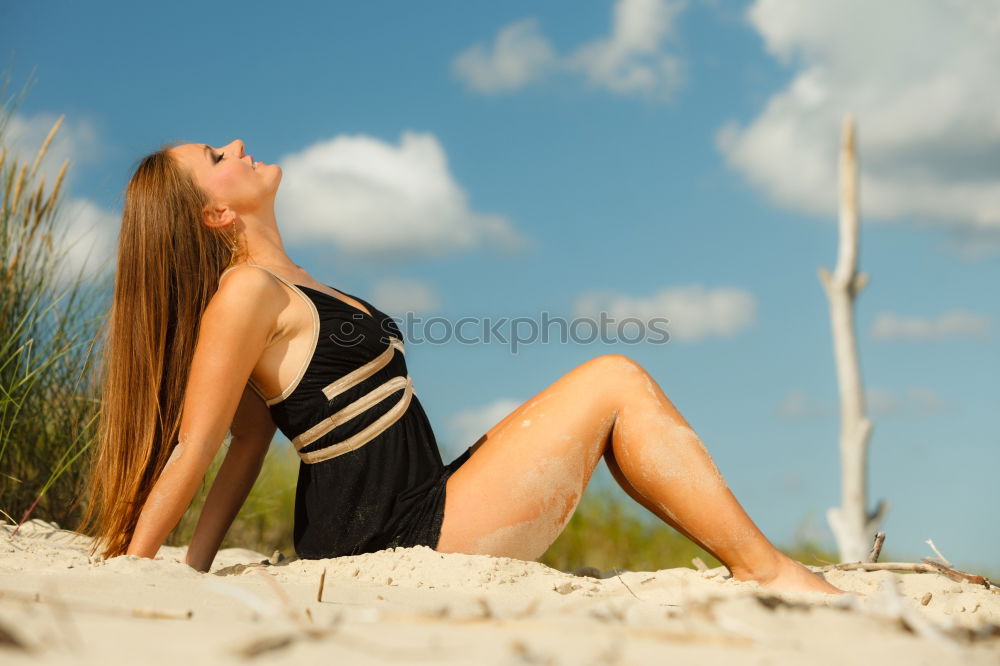 Similar – beach day III Child Girl