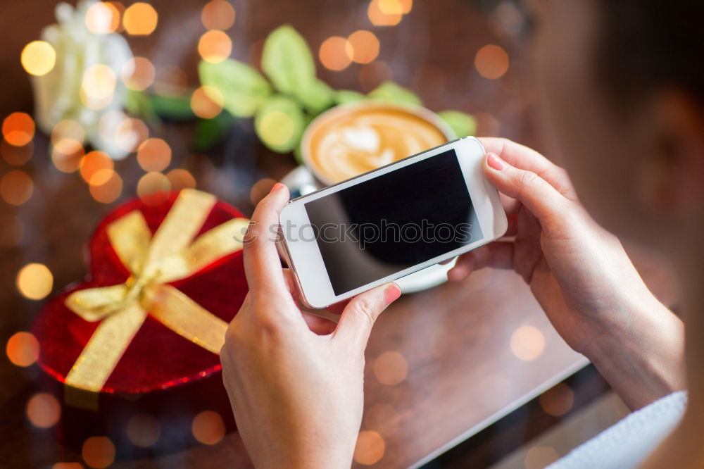 Similar – Image, Stock Photo Flat lay of Christmas ornaments