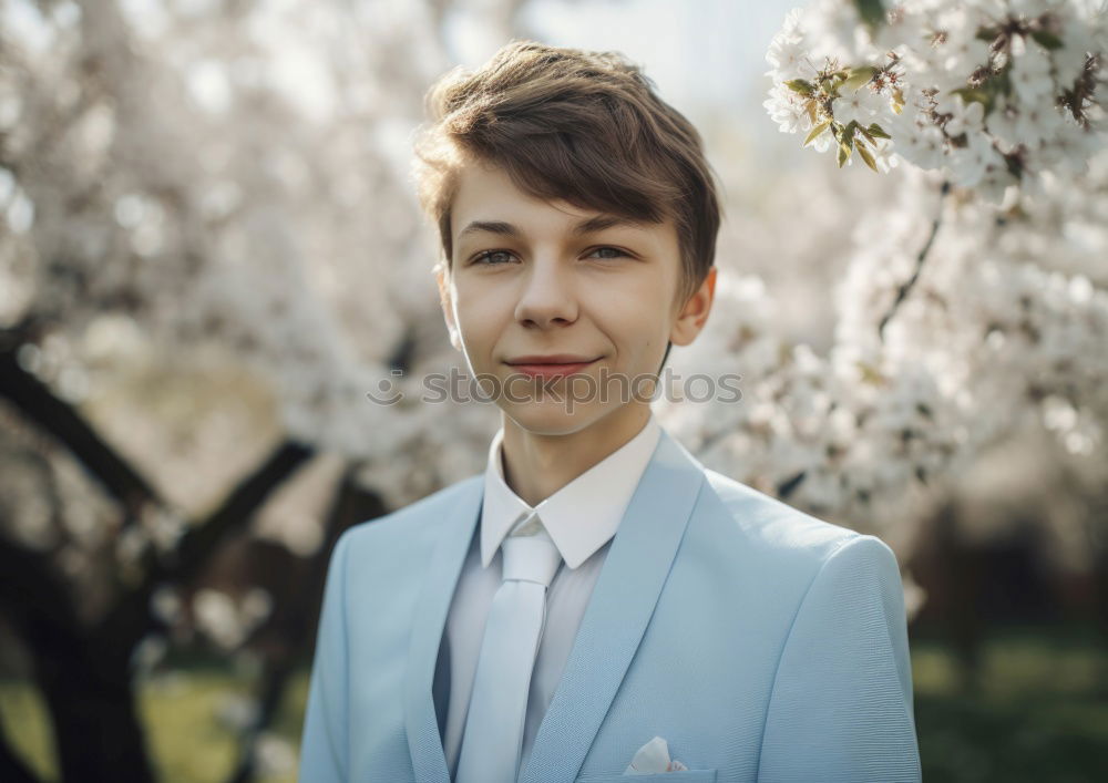 Similar – Image, Stock Photo Rectangular analog portrait of a young woman