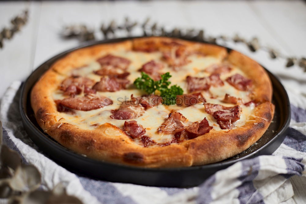 Similar – Image, Stock Photo Grapes and cheese on tarte flambée