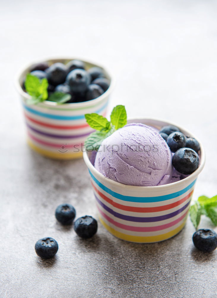 Similar – Image, Stock Photo Tartlets with blueberries and pink flowers