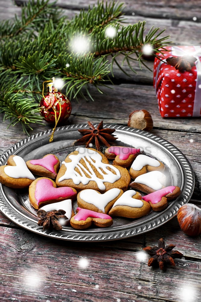 Similar – Gingerbread and biscuits for Christmas