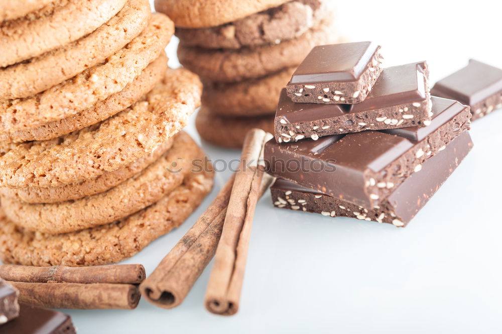 Similar – Image, Stock Photo Homemade oatmeal cookies