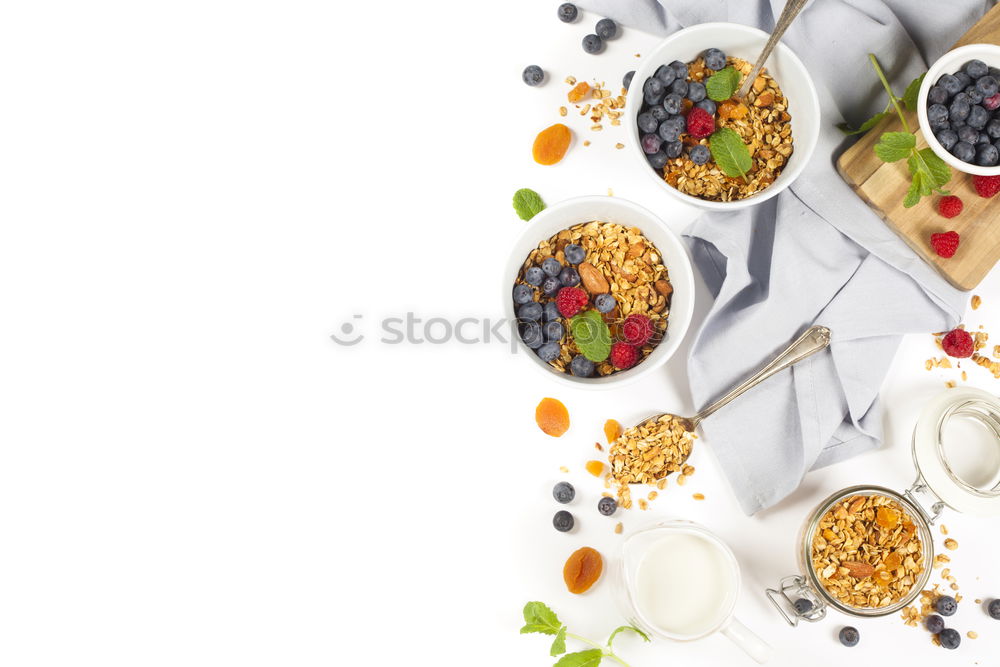 Similar – Image, Stock Photo Salads in glasses and vegetables Ingredients