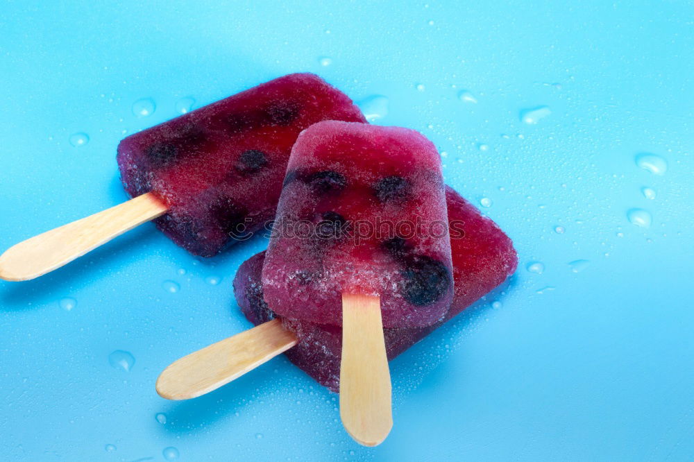 Similar – Image, Stock Photo Water ice and cranberries