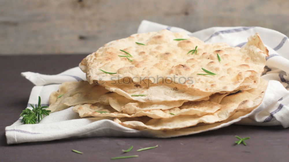 Image, Stock Photo Crispbread with radishes