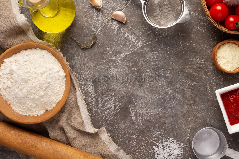 Similar – Image, Stock Photo yeast dough made from white wheat flour