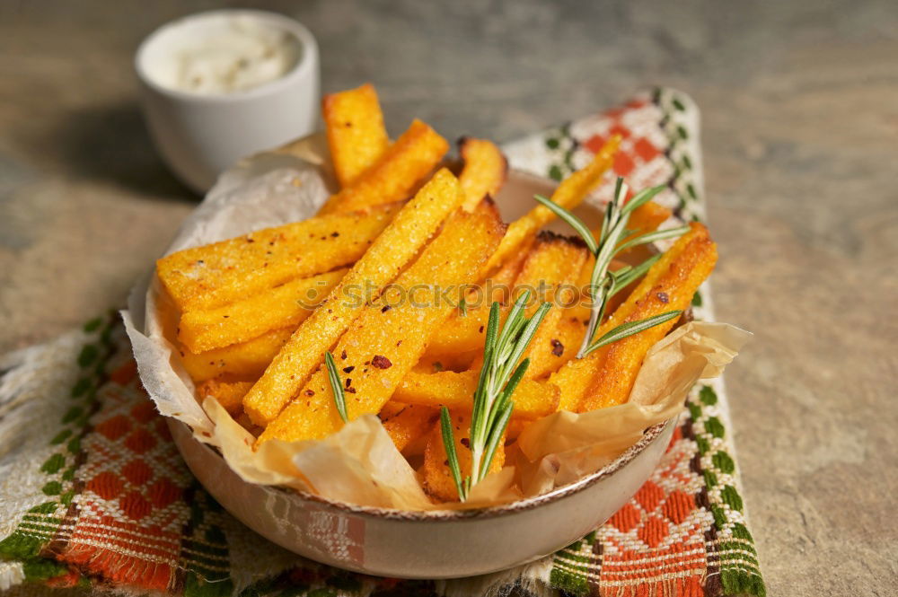 Similar – French fries salad Food