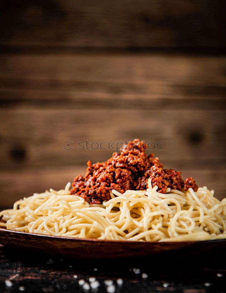 Similar – Spaghetti Bolognese Meat