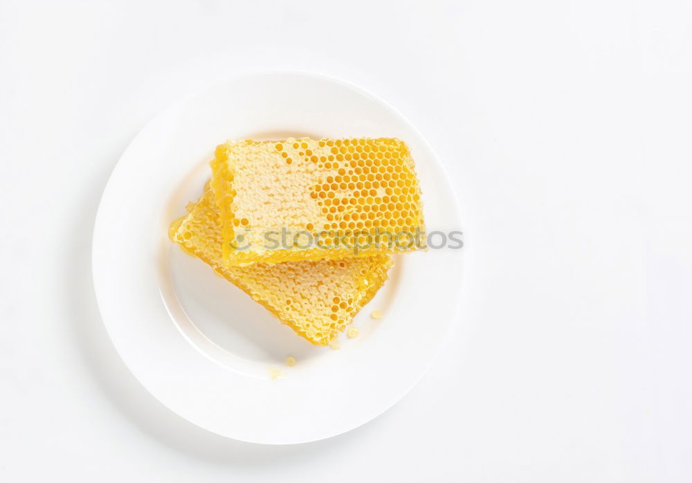 Similar – Image, Stock Photo Cheese cake on a white background with cake lace