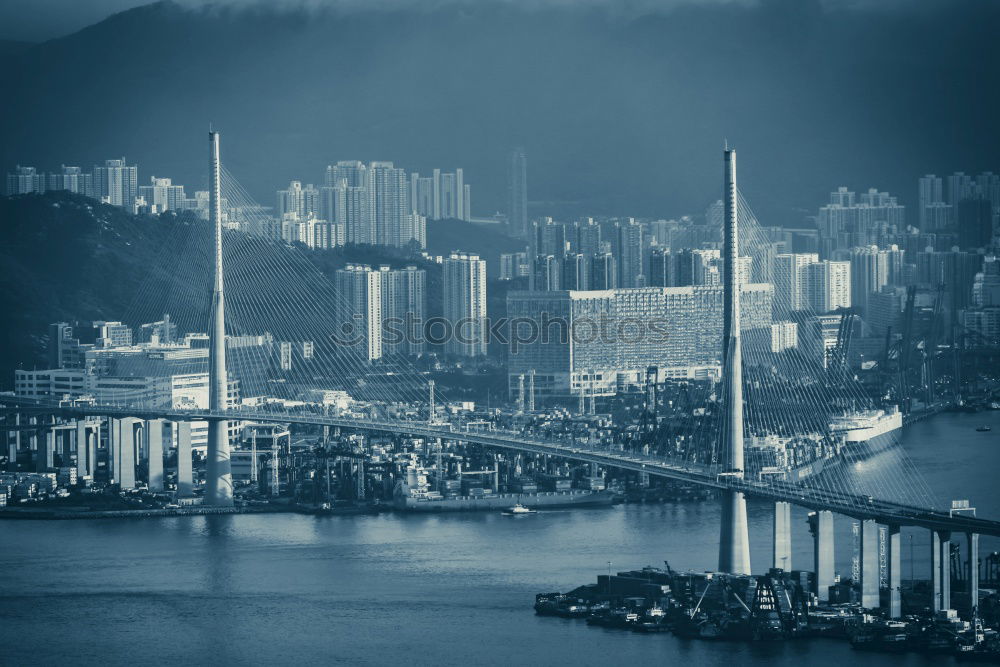 Similar – Boat alone, Hong Kong