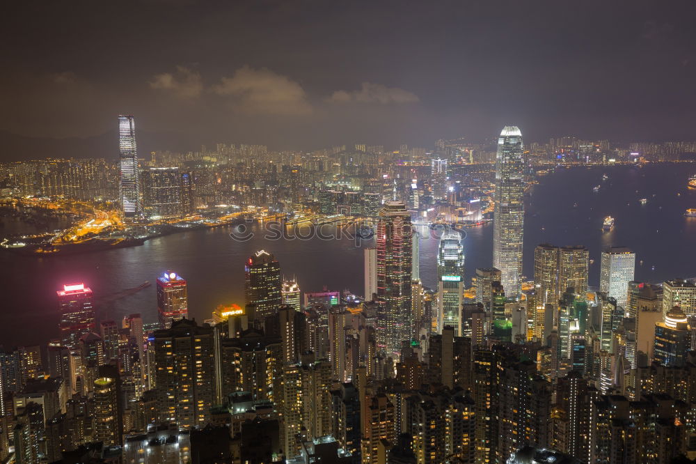 Similar – Hong Kong Skyline Hongkong