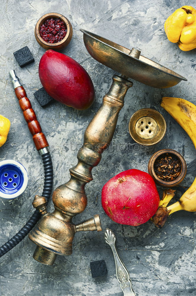 Similar – Shisha hookah with pineapple