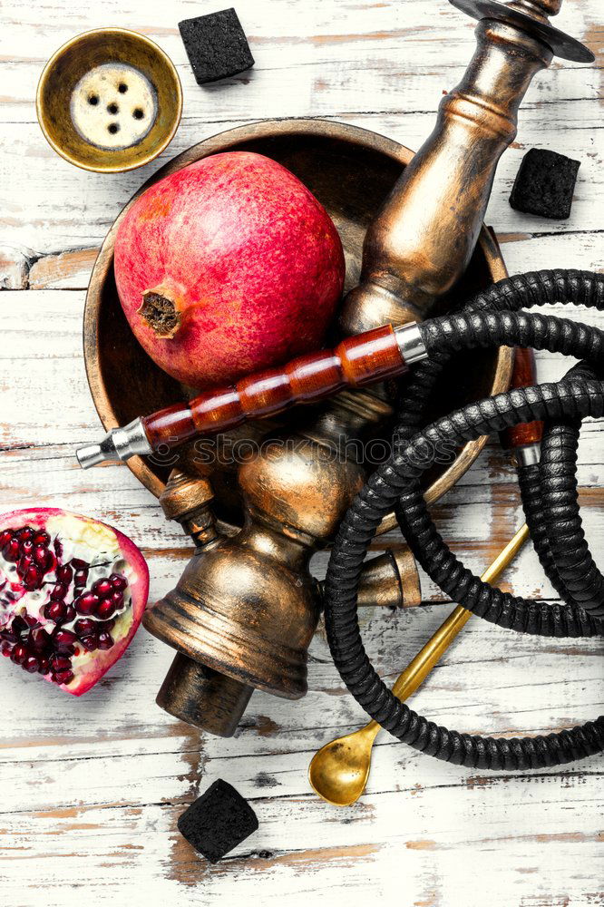 Similar – Shisha hookah with pineapple