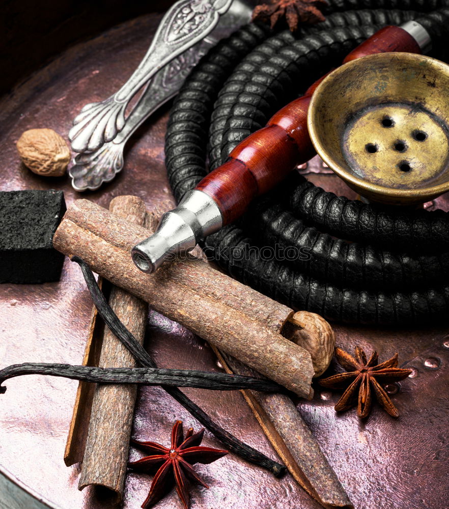 Similar – Image, Stock Photo copper singing bowl and a wooden stick
