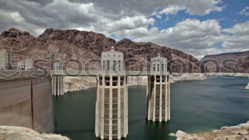 Similar – Image, Stock Photo Hoover Dam Reservoir