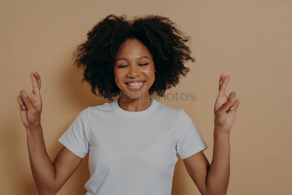 Similar – Portrait of a beautiful black woman.