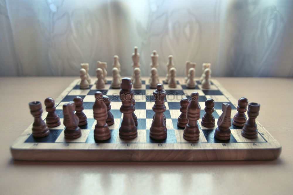 Similar – game of chess Playing