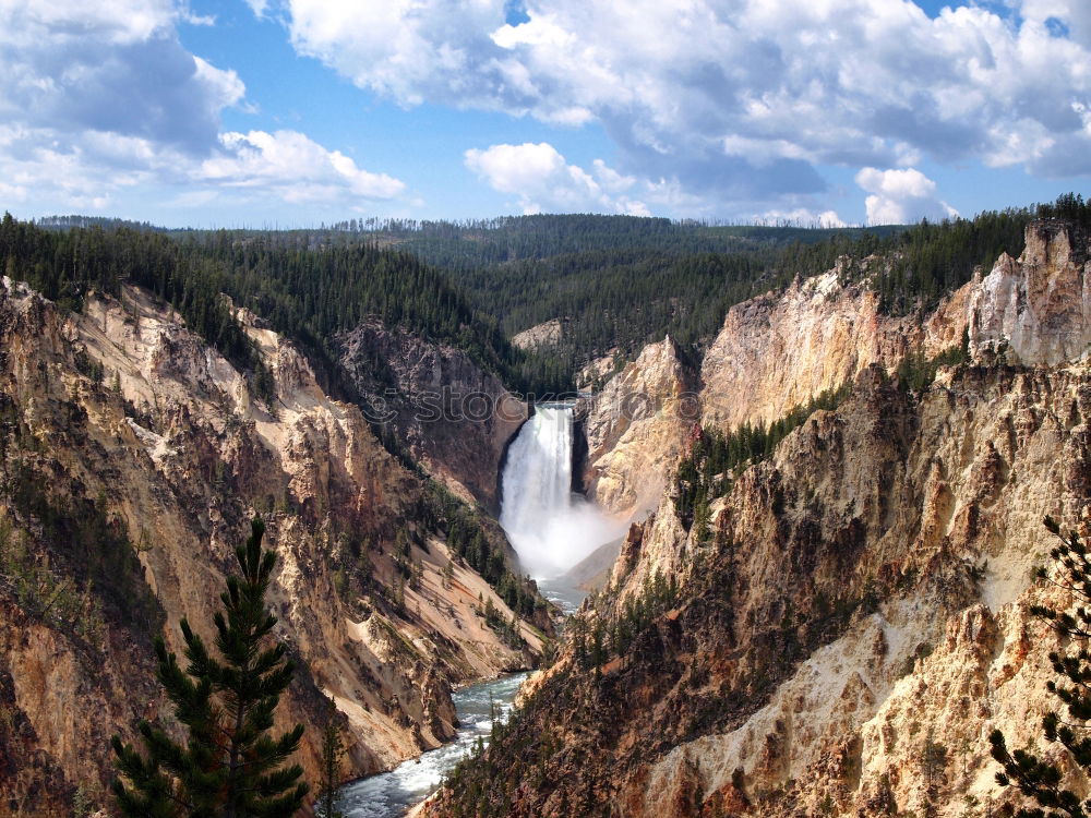 Similar – Foto Bild Yellowstone River Fluss