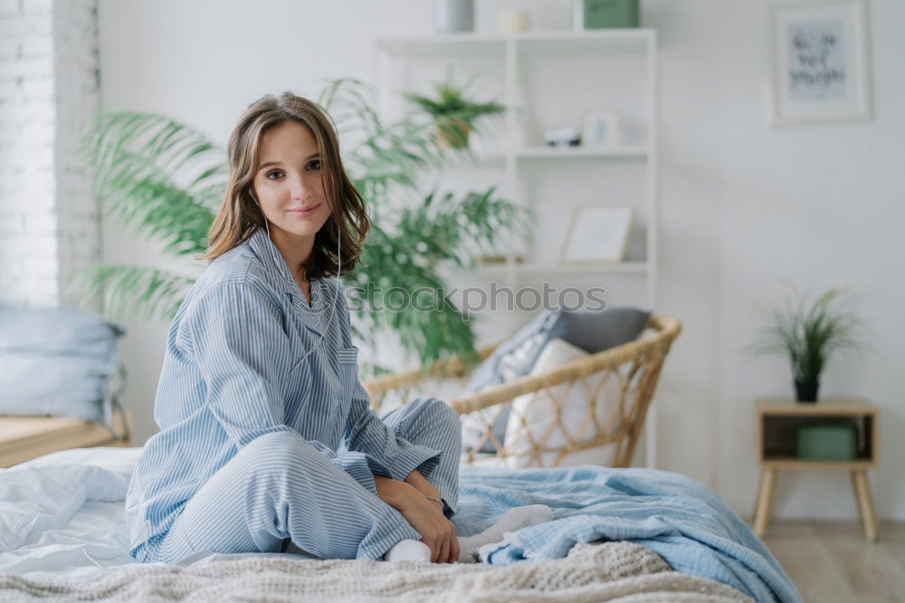 Similar – happy kid girl playing at home